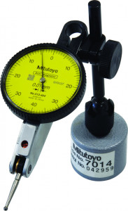 Ceas comparator orizontal, Mitutoyo, 0,8mm, 0,01mm, suport magnetic, 513-908-10E 1