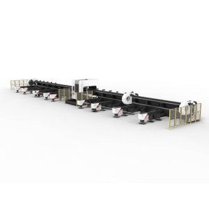 Masina de debitare tevi cu laser HG Tech TF1212-500 12 kW