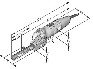Pila tip banda FEIN BF 10-280 E