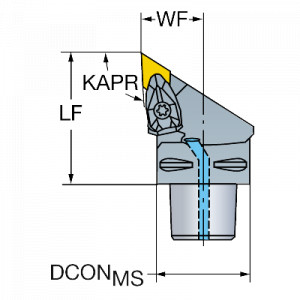 Suport, Sandvik Coromant, C5-DDJNL-35060-15 - Img 2