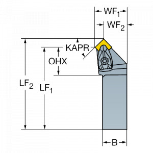Suport, Sandvik Coromant, DSSNR 2525M 15 - Img 2