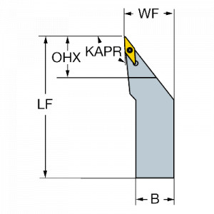 Suport strunjire, Sandvik Coromant, SVJBL 3225P 16 - Img 2