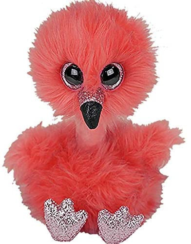 PLUS TY 15CM FLAMINGO CU GATUL LUNG