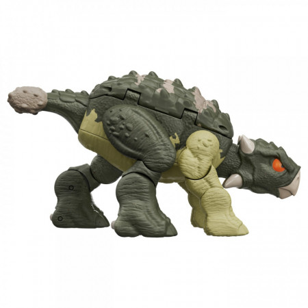 JURASSIC WORLD FIERCE CHANGERS DOUBLE DANGER DINOZAUR TRANSFORMABIL TYRANNOSAURUS REX SI ANKYLOSAURUS VERDE