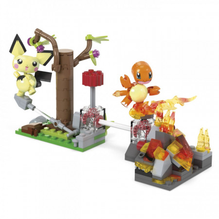 POKEMON MEGA SET DE CONSTRUCTIE FORAJELE FORESTIERE ALE LUI PICHU