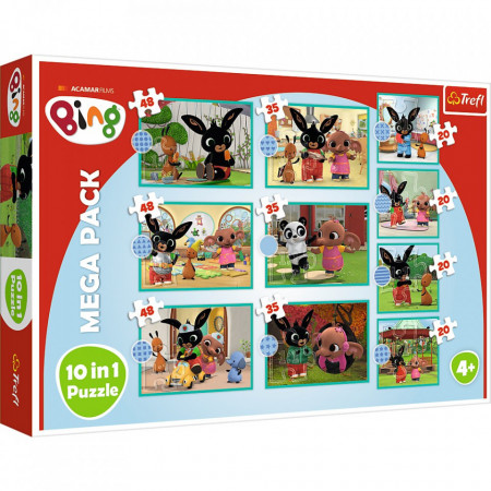 PUZZLE TREFL 10IN1 BING LUMEA FANTASTICA