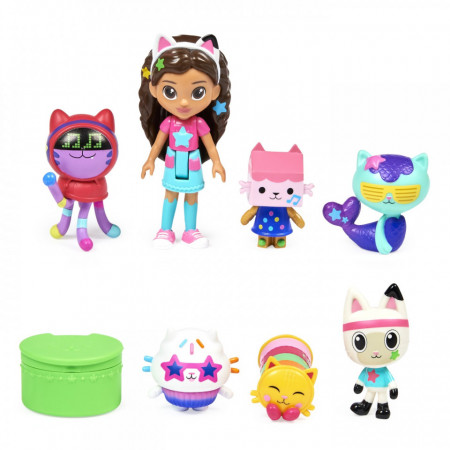 GABBYS DOLLHOUSE SET 7 FIGURINE DE LUX