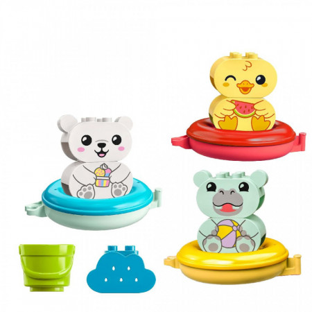 LEGO DUPLO DISTRACTIE LA BAIE TREN CU ANIMALE PLUTITOARE 10965