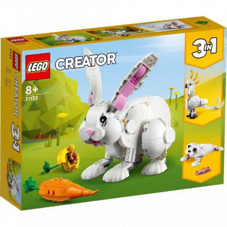LEGO CREATOR IEPURE ALB 31133