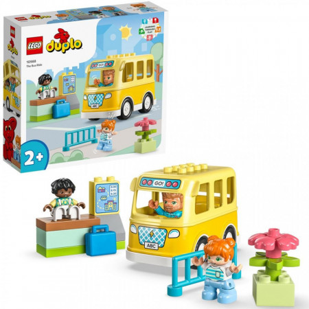 LEGO DUPLO CALATORIA CU AUTOBUZUL 10988