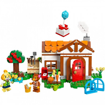 LEGO ANIMAL CROSSING ISABELLE VINE IN VIZITA 77049