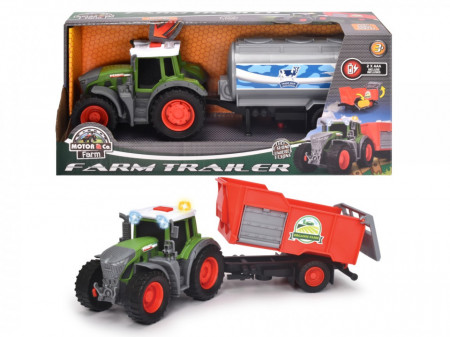 DICKIE FENDT TRACTOR CU REMORCA