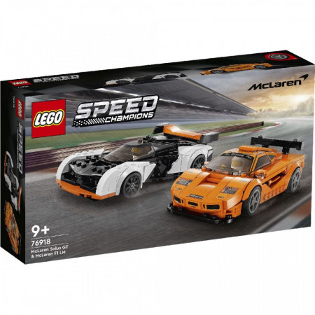 LEGO SPEED CHAMPIONS MCLAREN SOLUS GT SI MCLAREN F1 LM 76918
