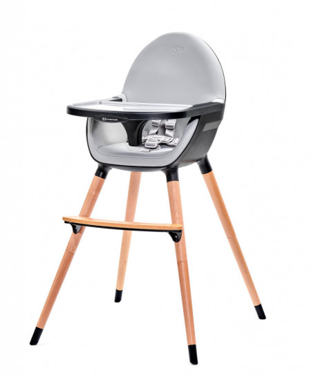 SCAUN DE MASA KINDERKRAFT FINI, 2 IN 1, BLACK