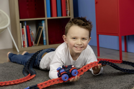 SMOBY SPIDEY CIRCUIT FLEXTREME SET MILES MORALES