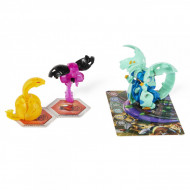 BAKUGAN PLATINUM POWERUP S4 DRAGONOID NANO SLEDGE SI NANO LANCER