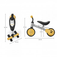 BICICLETA ECHILIBRU KINDERKRAFT CUTIE, HONEY