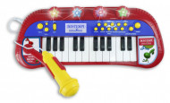 BONTEMPI ORGA ELECTRONICA CU MICROFON SI SCAUN ROSIE