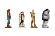DUNGEONS DRAGONS SET 4 NANOFIGURINE 4CM