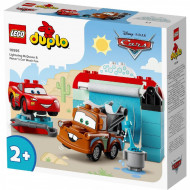 LEGO DUPLO DISTRACTIE LA SPALATORIE CU FULGER MCQUEEN SI MATER 10996