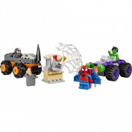 LEGO SPIDEY CONFRUNTAREA DINTRE HULK SI MASINA RINOCER 10782
