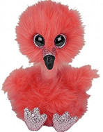 PLUS TY 15CM FLAMINGO CU GATUL LUNG