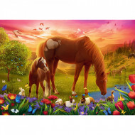 PUZZLE TREFL 500 CALUTII LA APUS