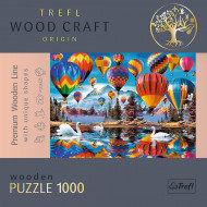 PUZZLE TREFL DIN LEMN 1000 PIESE BALOANELE COLORATE