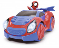 SPIDEY PRIETENII EXTRAORDINARI MASINUTA CU TELECOMANDA WEB RACER SCARA 1:18