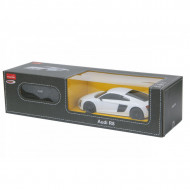 MASINA CU TELECOMANDA AUDI R8 ALB CU SCARA 1 LA 24