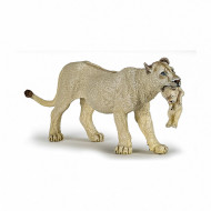 PAPO FIGURINA LEOAICA ALBA CU PUI