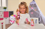 PAPUSA STEFFI CU FUSTITA CU PAIETE HELLO KITTY