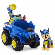 PATRULA CATELUSILOR SET VEHICUL CU CATELUS CHASE SI FIGURINA DINO SURPRIZA