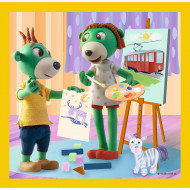 PUZZLE TREFL 3IN1 DISTRACTIE IN FAMILIA TREFILIKI