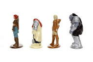 DUNGEONS DRAGONS SET 4 NANOFIGURINE 4CM