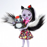 ENCHANTIMALS PAPUSI CU ANIMALUTE SAGE SKUNK SI CAPER