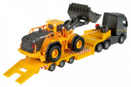 MAJORETTE VOLVO CAMION SI INCARCATOR FRONTAL SCARA 1 LA 43
