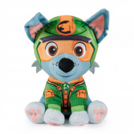 PATRULA CATELUSILOR JUNGLE JUCARIE DE PLUS ROCKY 20CM
