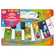 PUZZLE DIN LEMN IN FORMA DE PIAN CU SUNETE