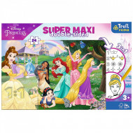 PUZZLE TREFL PRIMO 24 SUPER MAXI DISNEY PRINTESELE FRICITE