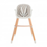 SCAUN DE MASA KINDERKRAFT SIENNA, 2 IN 1, GREY