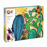 SET DESEN AS ART ACUARELA FLORI