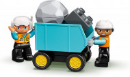 LEGO DUPLO CAMION SI EXCAVATOR PE SENILE 10931