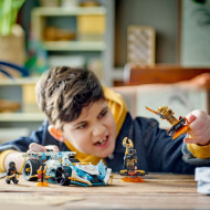 LEGO NINJAGO MASINA DE CURSE SPINJITZU A LUI ZANE 71791