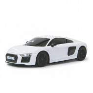 MASINA CU TELECOMANDA AUDI R8 ALB CU SCARA 1 LA 24