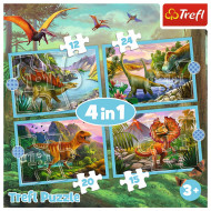 PUZZLE TREFL 10IN1 LUMEA DINOZAURILOR