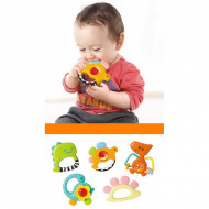 SET 5 ZORNAITORI DINOZAURI MULTICOLORI