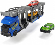 SET TRAILER 28CM CU 3 MASINUTE METALICE - ALBASTRU