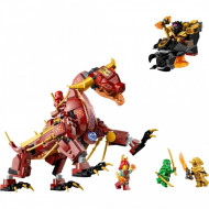 LEGO NINJAGO DRAGONUL DE LAVA TRANSFORMATOR CU VAL DE CALDURA 71793