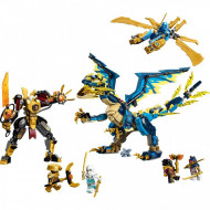 LEGO NINJAGO DRAGONUL STIHIE VS ROBOTUL IMPARATESEI 71796